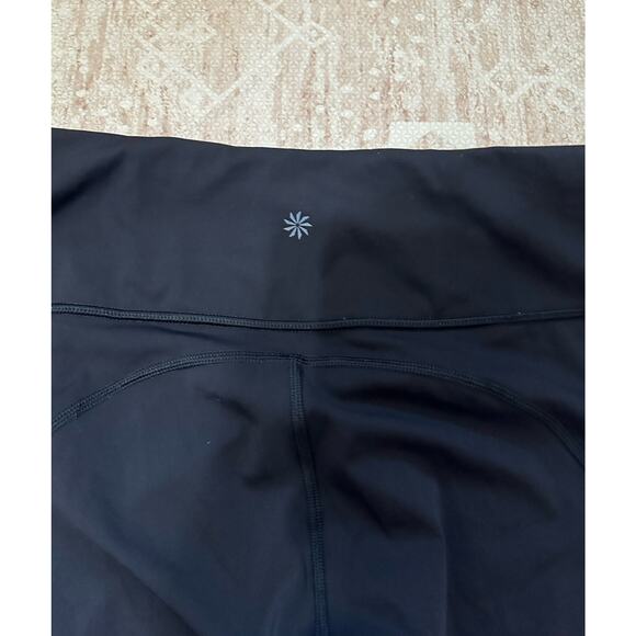 ATHLETA Black Reflective Tailwind 7/8 Tight Size‎ Large - Picture 13 of 14